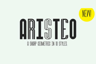 Aristeo Typeface Review: A Modern Sans Serif for Bold Branding