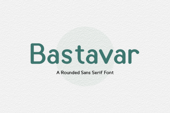 Bastavar: The Minimal Sans Serif Font for Clean Craft Designs