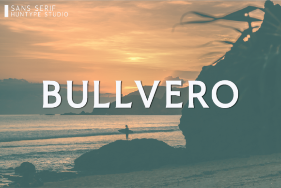 Bullvero: The Minimal Sans Serif Typeface for Clearer Campaign Design