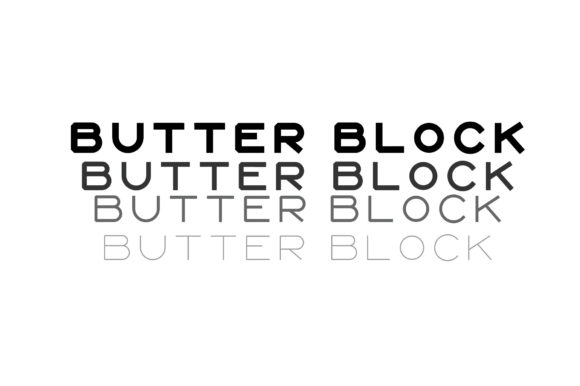 Butter Block Typeface Review for Campaign Design