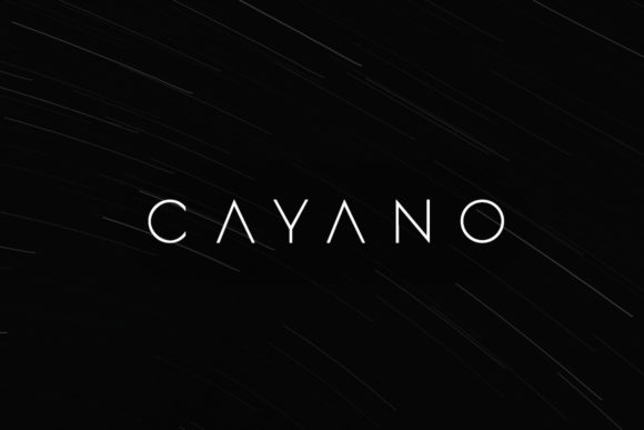 Cayano: The Minimal Sans Serif Typeface for Clean Web Design