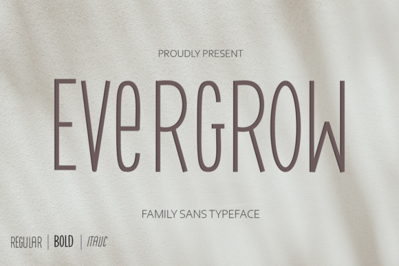 Evergrow Typeface Review: A Modern Sans Serif for Campaign Design