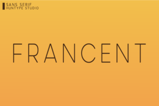 Francent Typeface: Clean Sans Serif for Scroll-Stopping Digital Campaigns