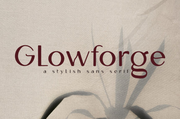 Glowforge: A Balanced Sans Serif for Modern Editorial Design