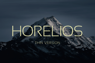 Horelios Thin: A Minimalist Sans Serif Review for Modern Branding