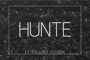 Hunte Extra Light: A Designer’s Review for Modern Campaign Typography