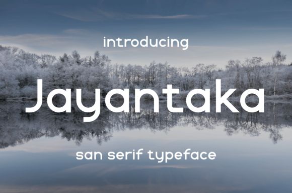 Jayantaka: The Clean Sans Serif Typeface for Polished Brand Identity
