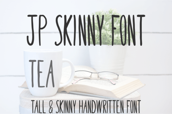 JP Skinny Tea: The Minimal Sans Serif Typeface for Clean Editorial Design