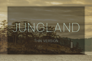Jungland Thin: A Modern Sans Serif for Editorial Clarity