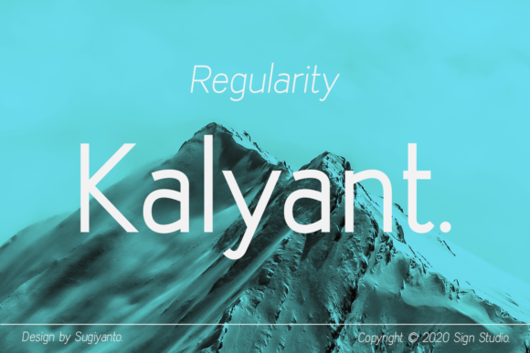 Kalyant: The Clean Sans Serif Font for Scroll-Stopping Visuals