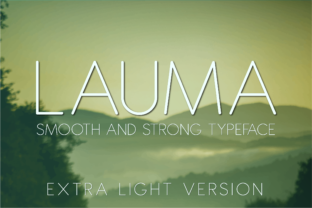 Lauma Extra Light: A Modern Sans Serif for Editorial Clarity