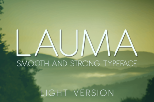 Lauma Light: A Modern Sans Serif for Handmade Branding