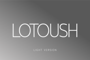 Lotoush Light: A Modern Blackletter for Editorial Design