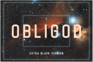 Obligod Extra Black: The Bold Sans Serif Typeface for High-Impact Web Design