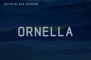 Ornella Extra Black: A Friendly Techie Typeface for Modern Brand Identity