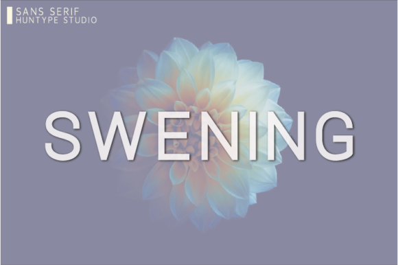 Swening Typeface: Elevate Handmade Product Branding