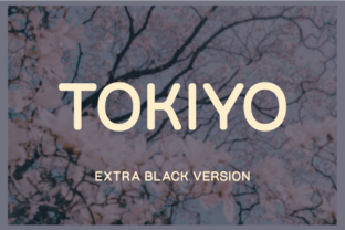Tokiyo Extra Black: The Bold Sans Serif for Modern Craft Branding