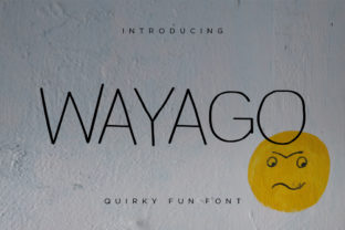 Wayago Typeface: A Bouncy Sans Serif for Standout Campaigns