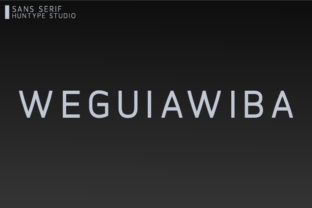 Weguiawiba: A Modern Sans Serif for Digital Branding