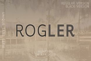 Why Rogler Is the Clean Sans Serif Font Your Landing Page Needs