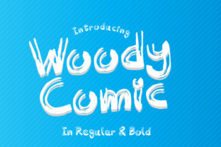 Woody Comic Typeface Review for Campaign Design